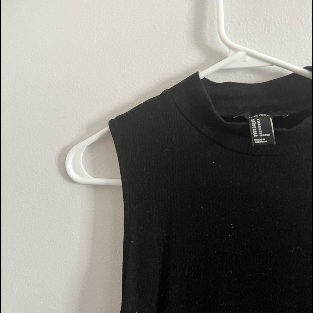 Mock neck bodycon dress